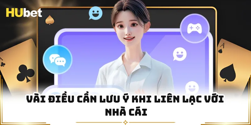 Vài điều cần lưu ý khi liên lạc với nhà cái